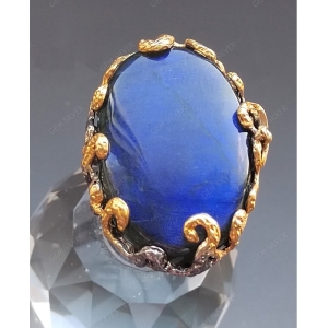 Женские Кольца Серебро Камень натуральный Лабрадорит