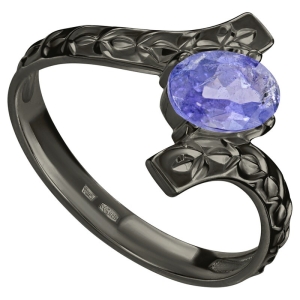 Женские Кольца Серебро Камень натуральный Танзанит