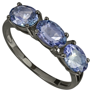 Женские Кольца Серебро Камень натуральный Танзанит