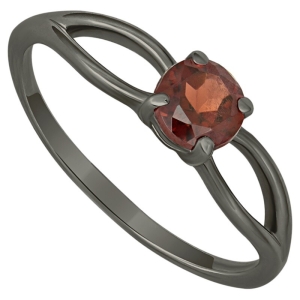 Женские Кольца Серебро Камень натуральный Гранат