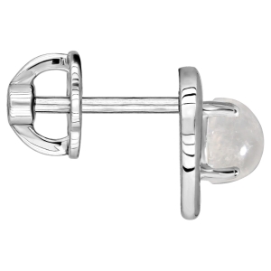 Женские Серьги Серебро Камень натуральный Лунный камень