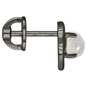 Женские Серьги Серебро Камень натуральный Лунный камень