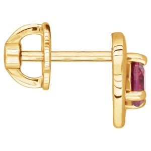 Женские Серьги Серебро Камень натуральный Турмалин