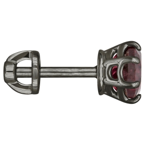 Женские Серьги Серебро Камень натуральный Турмалин