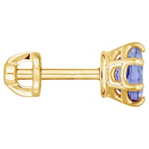 Женские Серьги Серебро Камень натуральный Танзанит