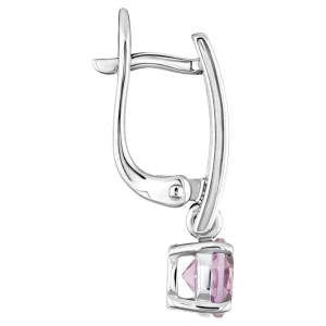 Женские Серьги Серебро Камень натуральный Аметист