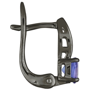 Женские Серьги Серебро Камень натуральный Танзанит