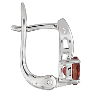 Женские Серьги Серебро Камень натуральный Турмалин