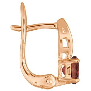 Женские Серьги Серебро Камень натуральный Турмалин