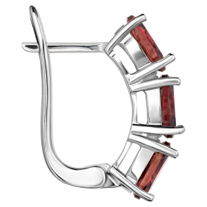 Женские Серьги Серебро Камень натуральный Турмалин