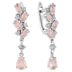 Женские Серьги Серебро Камень натуральный