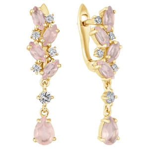 Женские Серьги Серебро Камень натуральный