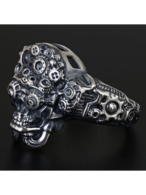 Мужские Кольца Серебро Без вставок