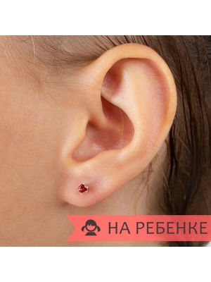 Женские Серьги Серебро Камень искусственный Нанокристалл