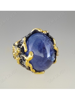 Женские Кольца Серебро Камень натуральный Танзанит