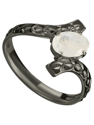 Женские Кольца Серебро Камень натуральный Лунный камень