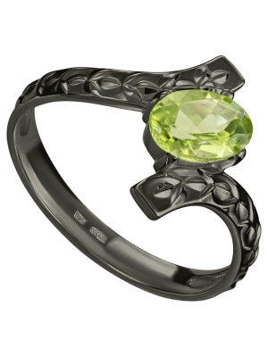 Женские Кольца Серебро Камень натуральный Хризолит